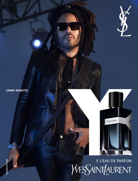 pubblicità ysl lenny kravitz|Yves Saint Laurent Y Advert Music & Actor Details.